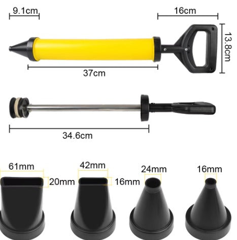 Kit Profesional de Calafateo para Mortero 4 en 1
