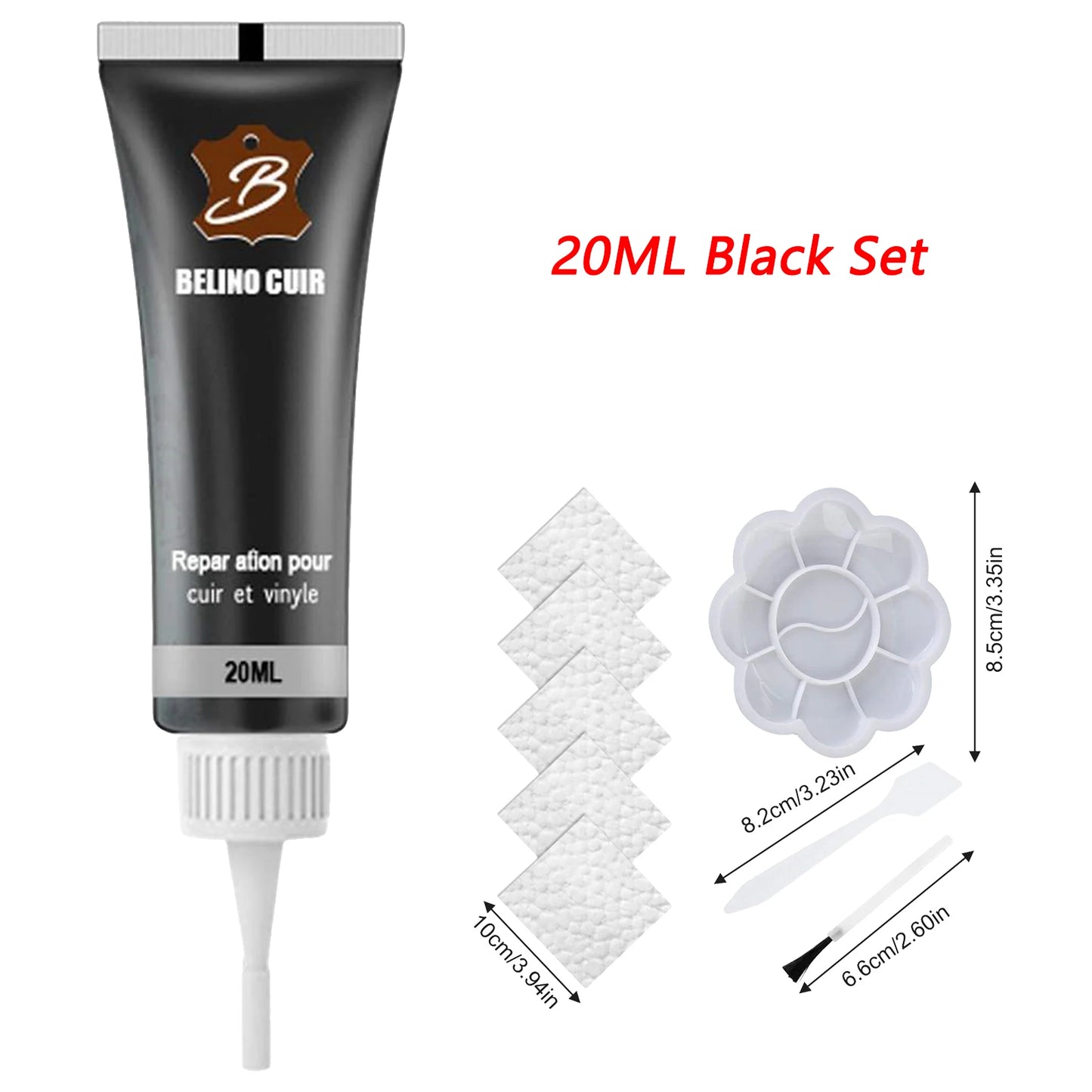 BELINO CUIR - SIX PACK - KIT RESTAURADOR DE CUEROS