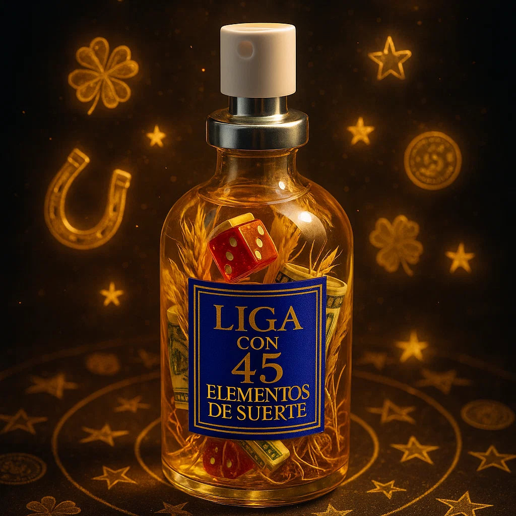 Perfume liga 45 elementos suerte