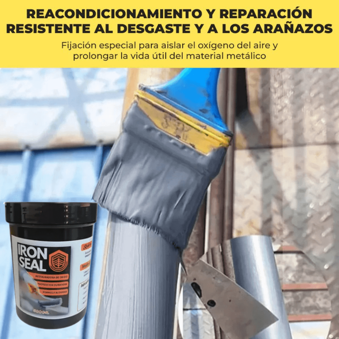 IRON SEAL® - ✨Pack x2 Unidades✨ - Elimina y Previene el Óxido con Tecnología Alemana (500 Grs/Unidad)
