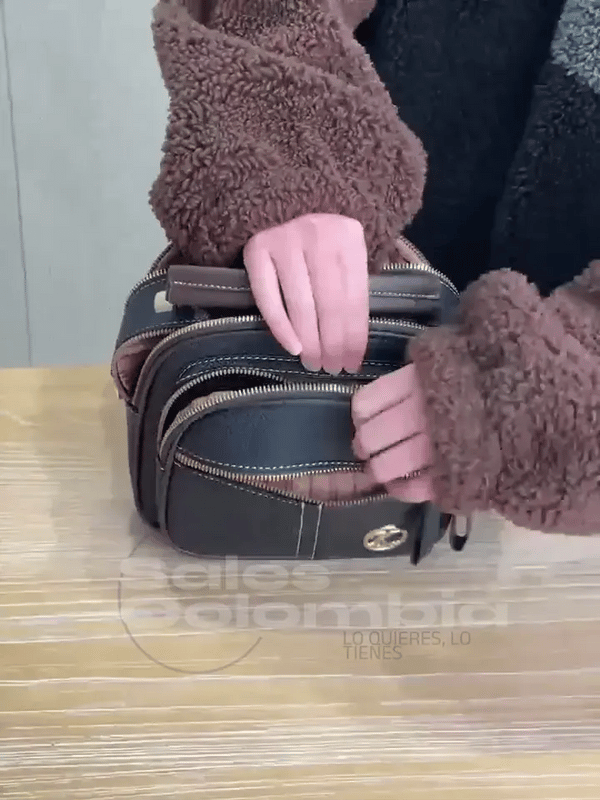 Bolso Cruzado Retro con Estilo