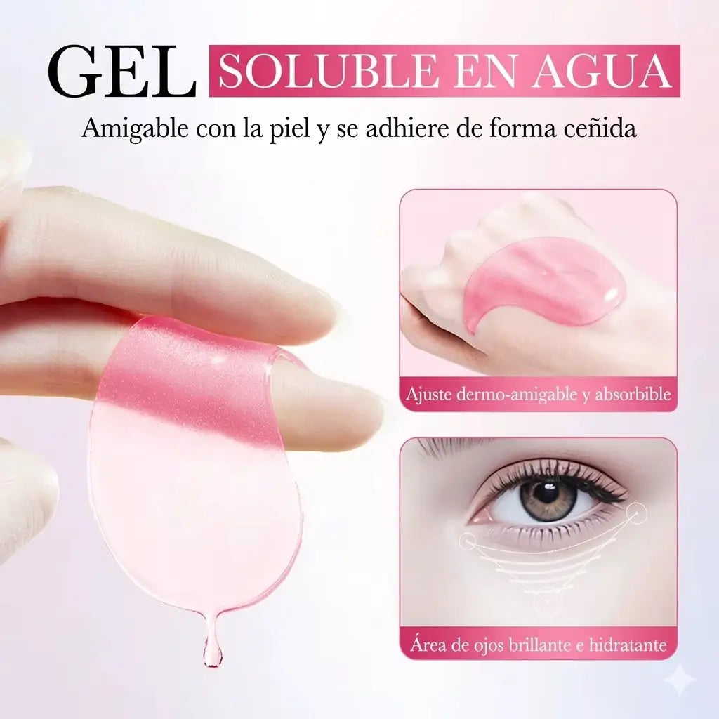 2x1 Bioaqua Parches de Colágeno: Despierta tu Mirada y Dile Adiós a la Apariencia de Cansancio en Minutos