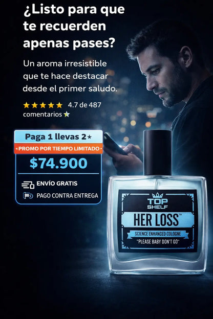 Perfume HER LOSS FEROMONAS 2x1 (60 ml cada uno)