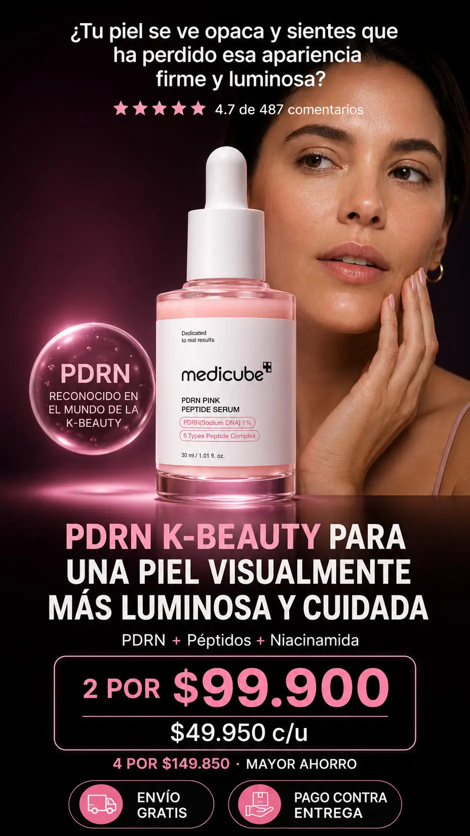 ✨✨ 2x1 SERUM DE SALMON MEDICUBE PDRN