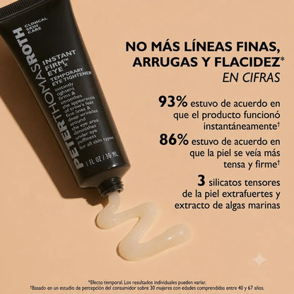 Peter Thomas Roth FIRMx Eye – Elimina bolsas y arrugas en minutos ¡Lleva 2 por el precio de 1!