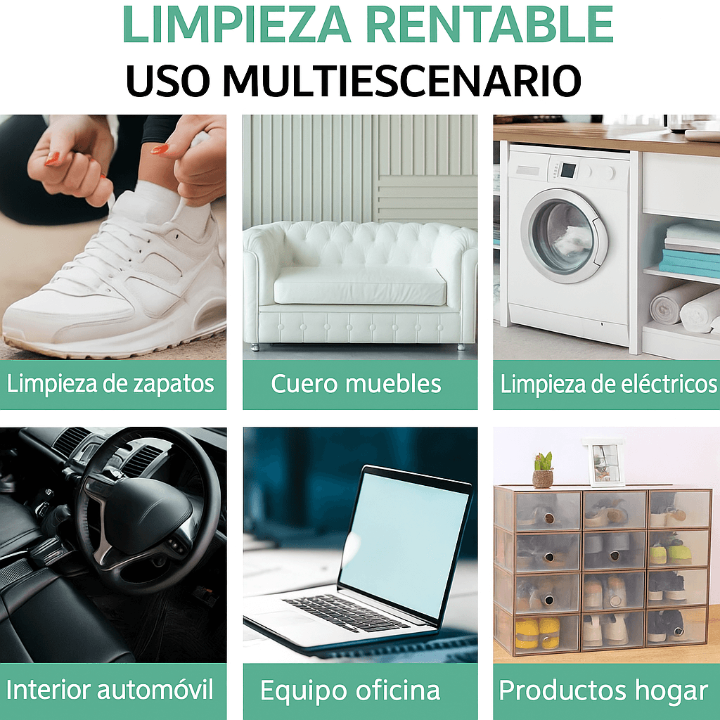 👟 FoamyShoes 👟 - Crema Limpiadora Para Calzado - ¡Tus zapatos como nuevos en segundos, sin esfuerzo!