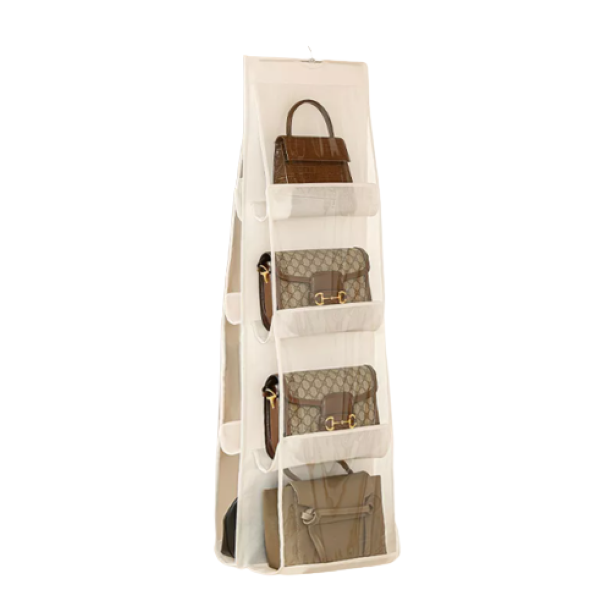 BagEight - Organizador de Bolsos Colgante de 8 Puestos.