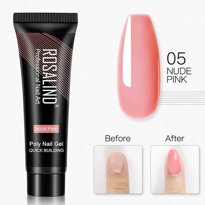 Gel de Uñas Polygel Rosalind Paga 3 Lleva 4
