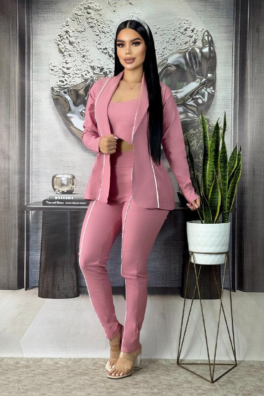Conjunto Sophie (Chaqueta, Top, Pantalon)
