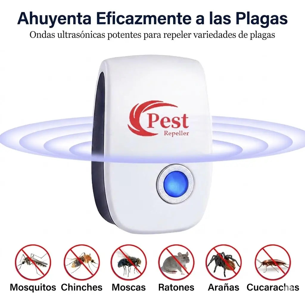 Pest Reject™ - ¡Protege tu hogar y a los que más amas! El escudo inteligente contra insectos que no usa químicos.