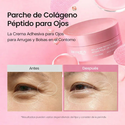 2x1 Bioaqua Parches de Colágeno: Despierta tu Mirada y Dile Adiós a la Apariencia de Cansancio en Minutos
