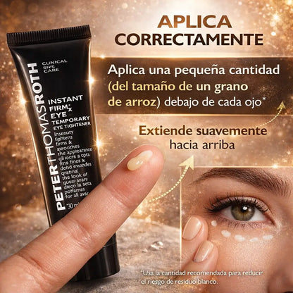 Peter Thomas Roth FIRMx Eye – Elimina bolsas y arrugas en minutos ¡Lleva 2 por el precio de 1!
