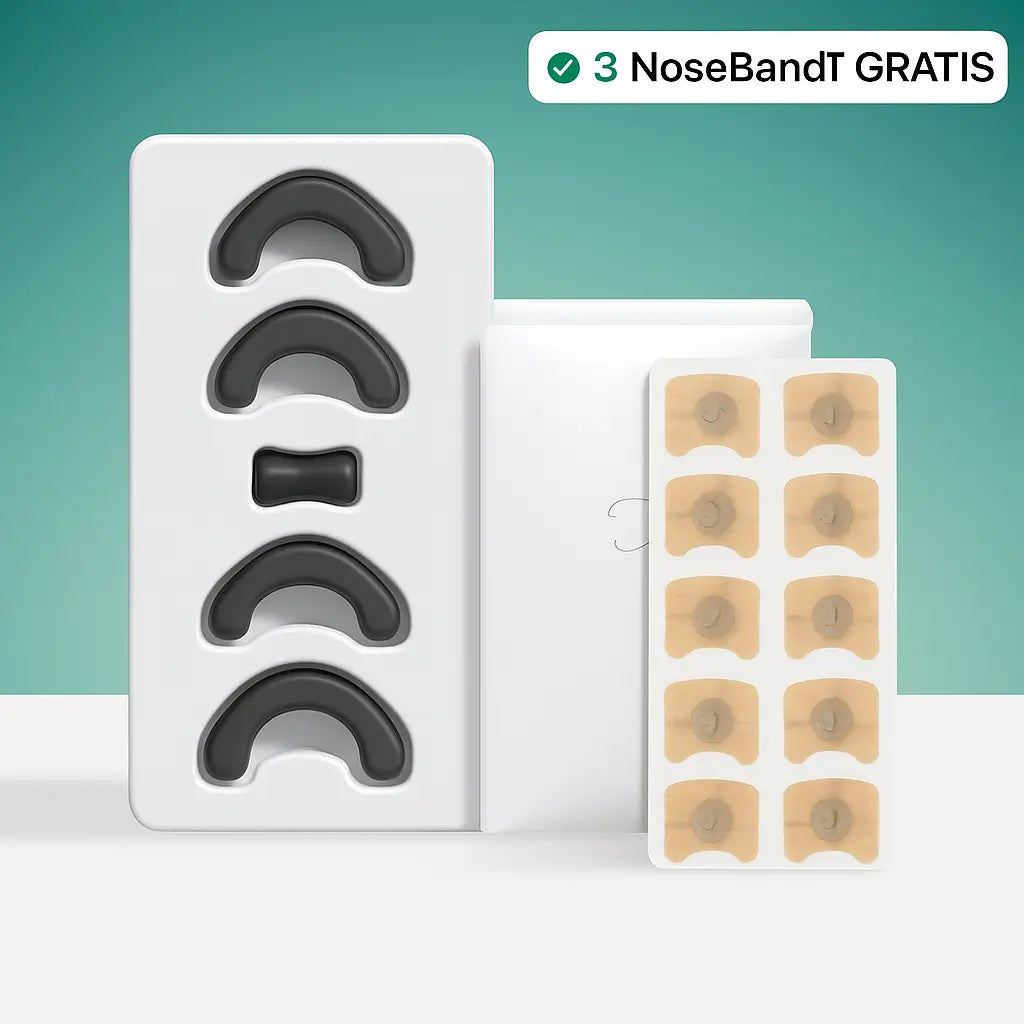 Respira con Más Comodidad Durante la Noche con NoseBand™ – La banda nasal Magnetica.