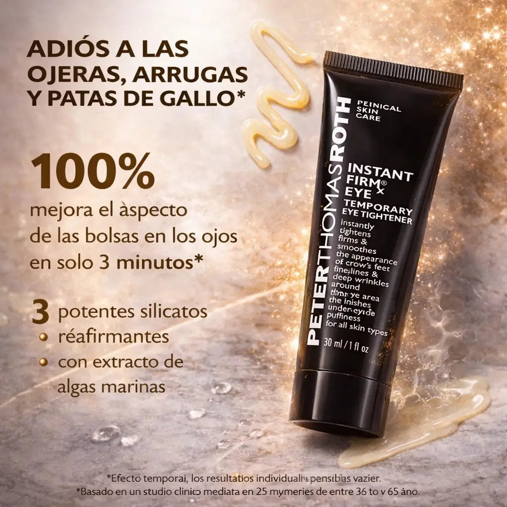 Peter Thomas Roth FIRMx Eye – Elimina bolsas y arrugas en minutos ¡Lleva 2 por el precio de 1!