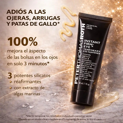 Peter Thomas Roth FIRMx Eye – Elimina bolsas y arrugas en minutos ¡Lleva 2 por el precio de 1!