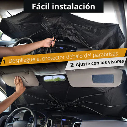 Sombrilla Pro-Shield™: El Escudo Térmico Definitivo para tu Carro