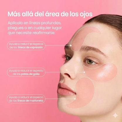 2x1 Bioaqua Parches de Colágeno: Despierta tu Mirada y Dile Adiós a la Apariencia de Cansancio en Minutos