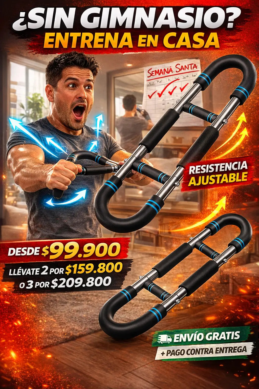 Twister Arm Equipo de Entrenamiento - Preparado para las Vacaciones de Semana Santa?