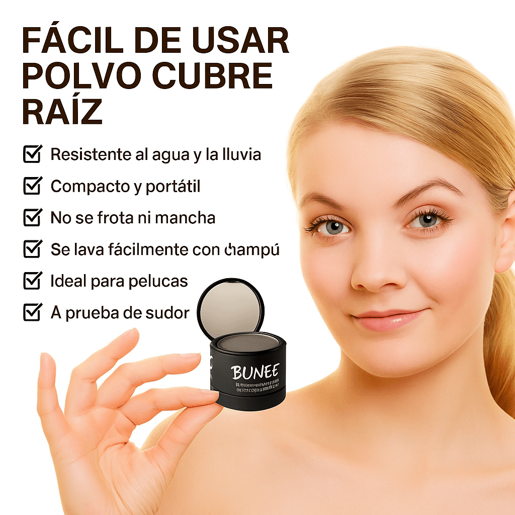Restaurador de Canas y Raices Bunee® 🎁2x1🎁- Di adiós a las canas en segundos