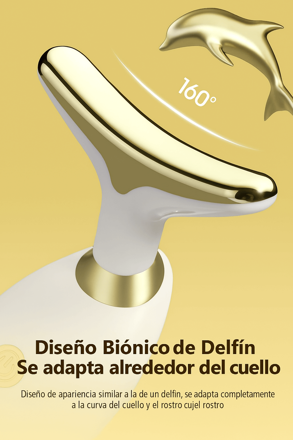 Masajeador Facial Glowvia® ✨ Reafirma tu piel en casa con luz LED 3‑en‑1