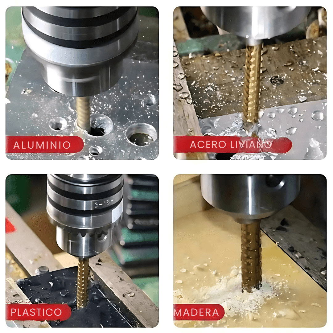Set Profesional de 6 Brocas – Precisión y velocidad en cada perforación - 👨‍🦰Papá👨‍🦰 va a quedar encantado con este Regalo