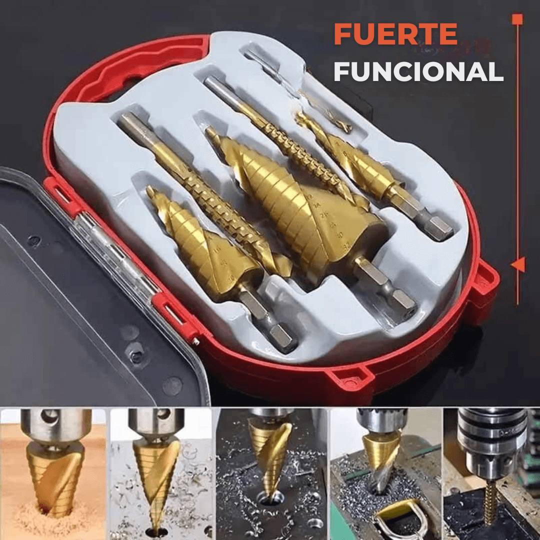 Set Profesional de 6 Brocas – Precisión y velocidad en cada perforación - 👨‍🦰Papá👨‍🦰 va a quedar encantado con este Regalo