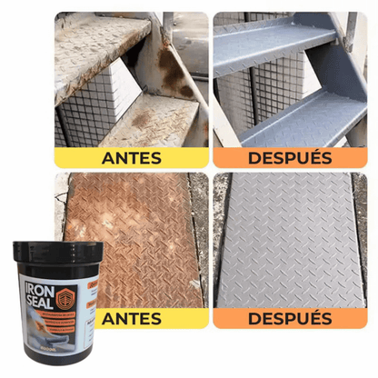 IRON SEAL® - ✨Pack x2 Unidades✨ - Elimina y Previene el Óxido con Tecnología Alemana (500 Grs/Unidad)