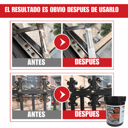 IRON SEAL® - ✨Pack x2 Unidades✨ - Elimina y Previene el Óxido con Tecnología Alemana (500 Grs/Unidad)