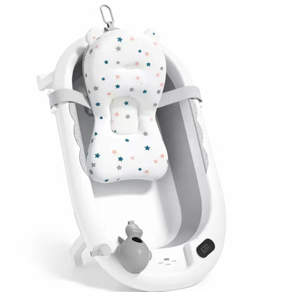BAÑERA PLEGABLE PARA BEBÉ CON TERMÓMETRO