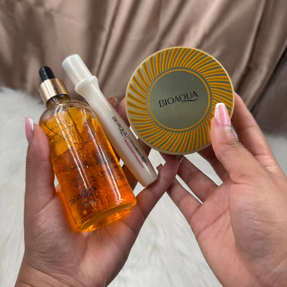 ✨ Combo Anti Edad Bioaqua – Rejuvenece tu mirada en solo minutos - 3 X 1