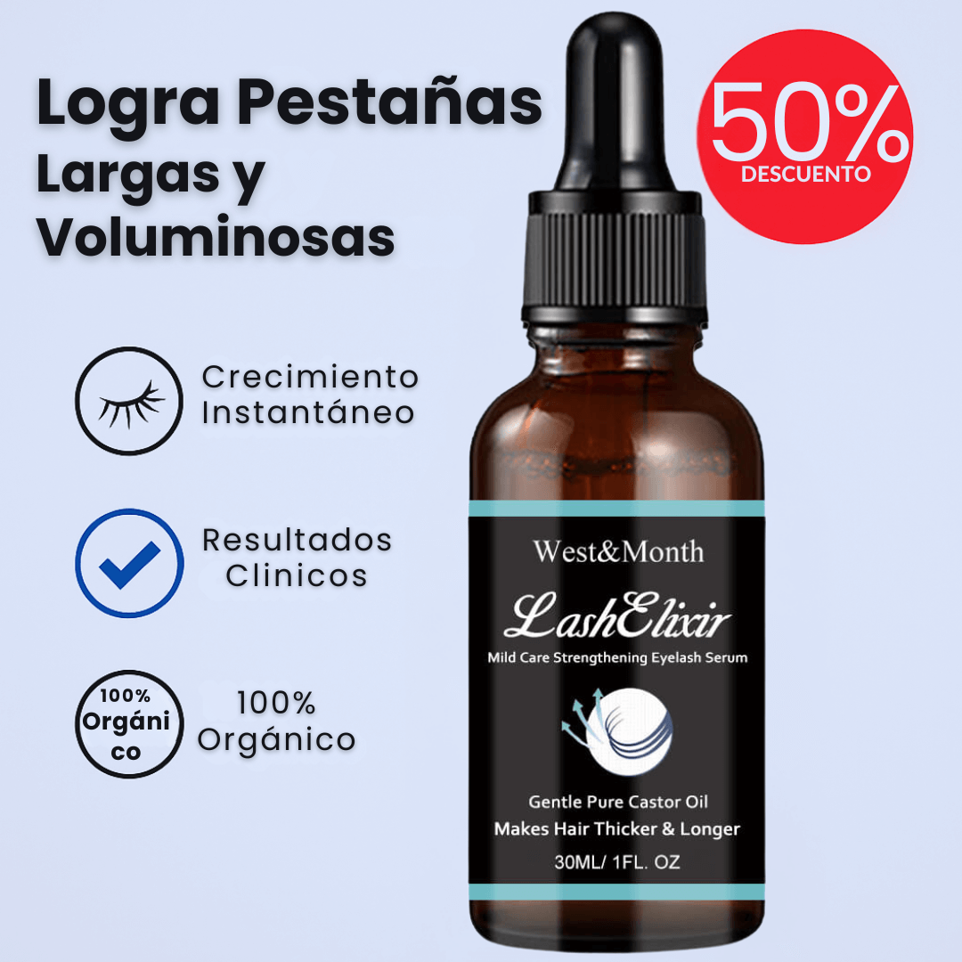 LashElixir Volumen Natural ✨ Fortalece tus Pestañas, Estimula tus Cejas ✨✨