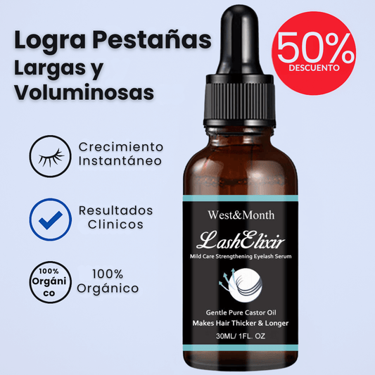 LashElixir Volumen Natural ✨ Fortalece tus Pestañas, Estimula tus Cejas ✨✨