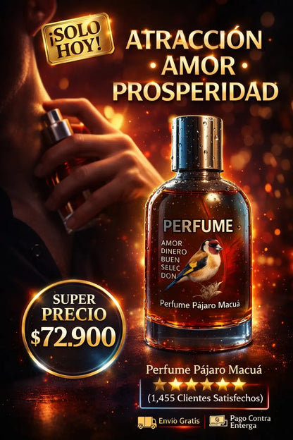 Perfume original Pájaro Macua
