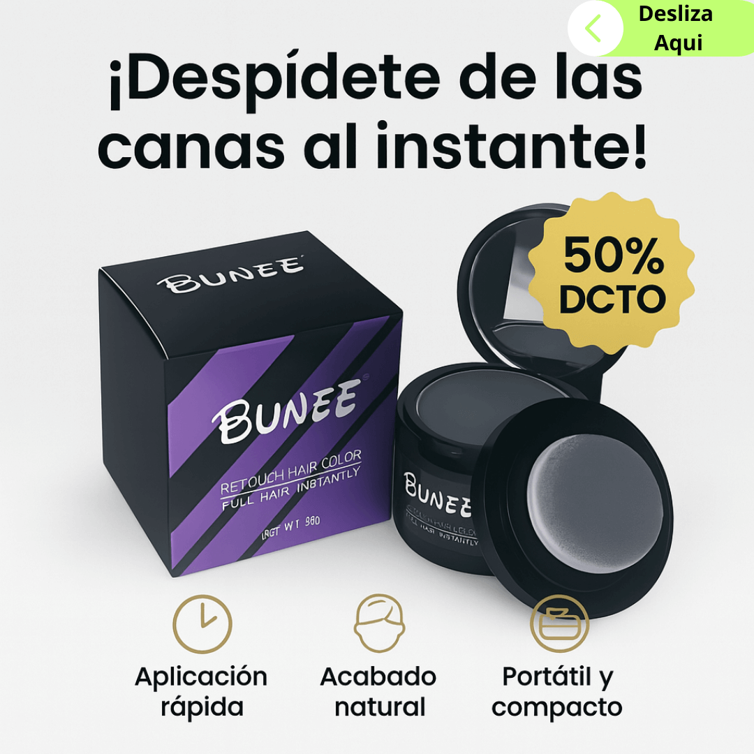 Restaurador de Canas y Raices Bunee® 🎁2x1🎁- Di adiós a las canas en segundos