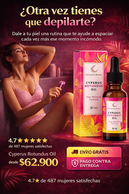 Cyperus Rotundus Oil 30ml – Piel más suave y una rutina de depilación más llevadera