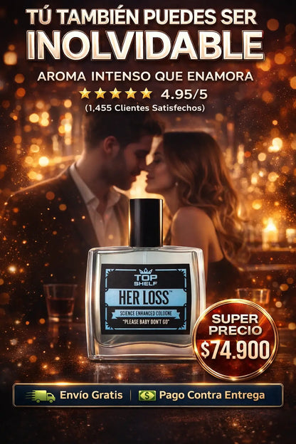 Perfume HER LOSS FEROMONAS 2x1 (60 ml cada uno)