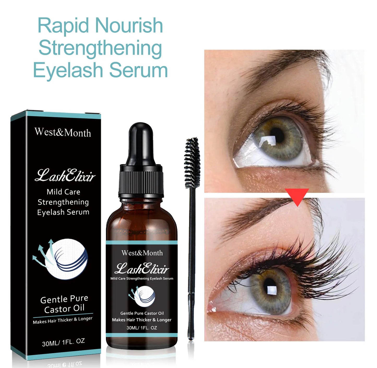 LashElixir Volumen Natural ✨ Fortalece tus Pestañas, Estimula tus Cejas ✨✨