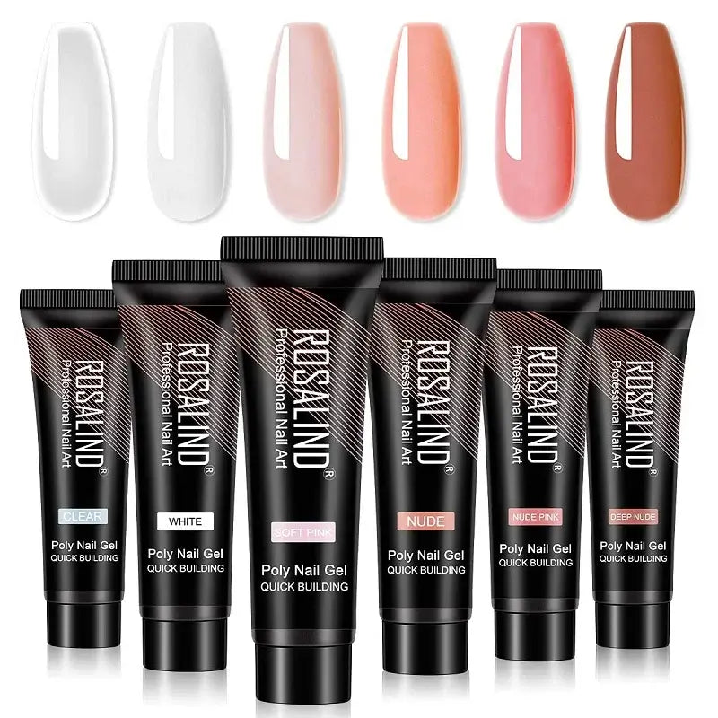 Gel de Uñas Polygel Rosalind Paga 3 Lleva 4