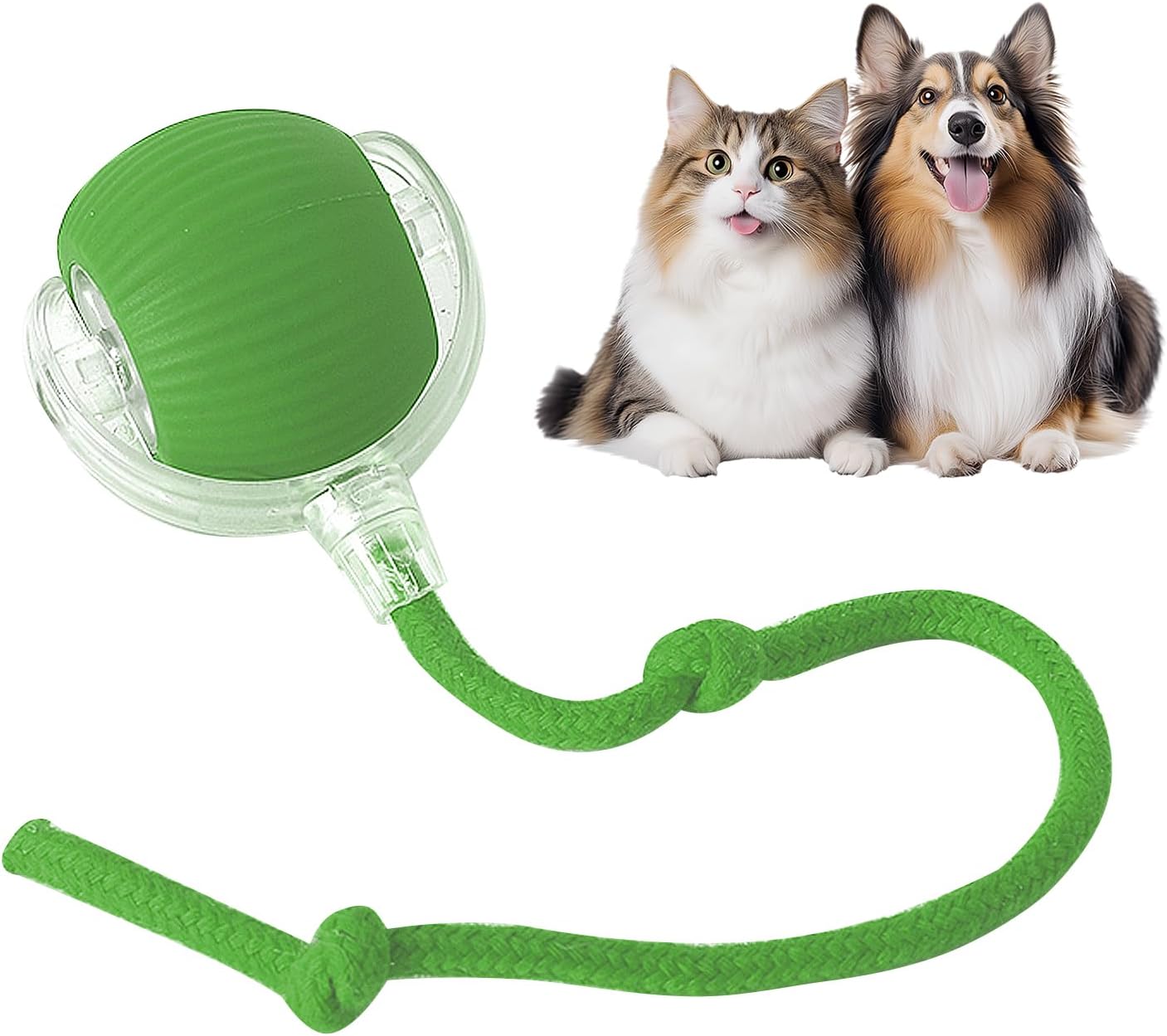Juguete Inteligente para Mascotas Recargable - 👋Dile Adiós👋 al estrés y al aburrimiento de tu peludo