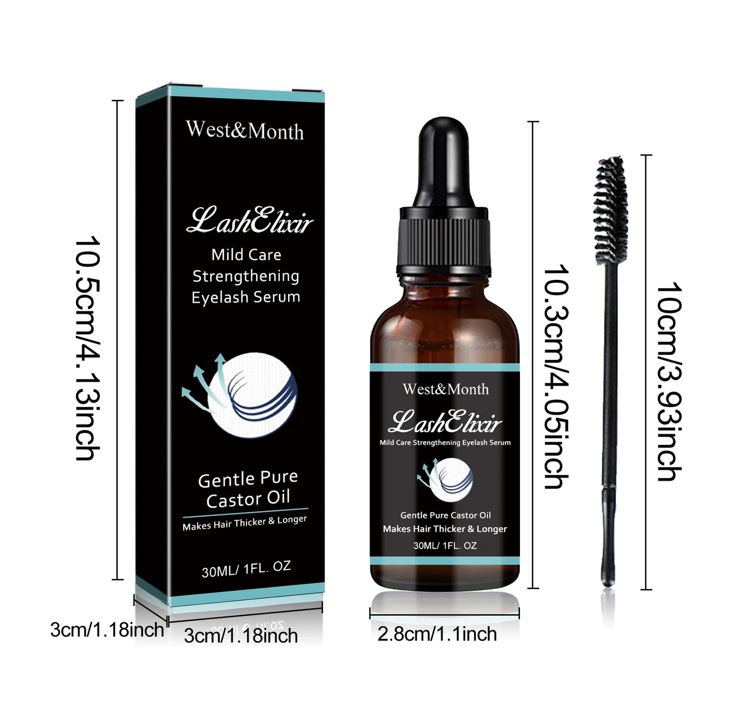 LashElixir Volumen Natural ✨ Fortalece tus Pestañas, Estimula tus Cejas ✨✨