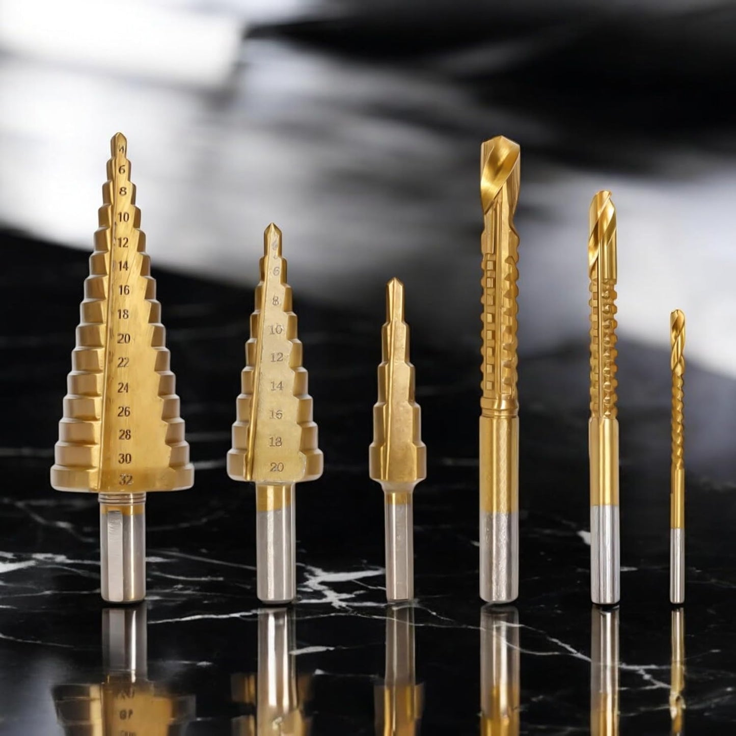 Set Profesional de 6 Brocas – Precisión y velocidad en cada perforación - 👨‍🦰Papá👨‍🦰 va a quedar encantado con este Regalo